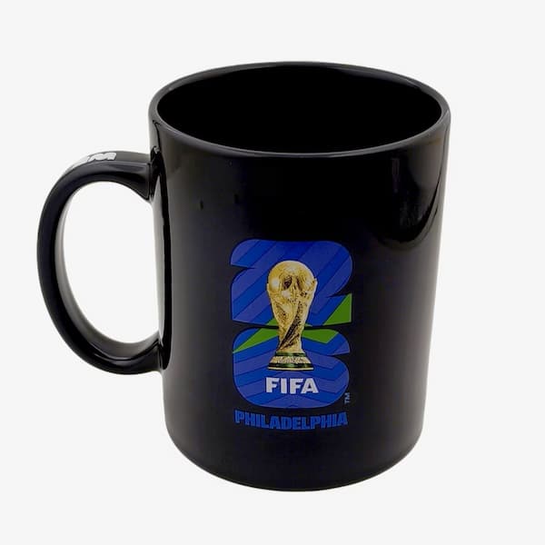 FIFA World Cup 2026 Host City Black Ceramic Soccer Mug deal
