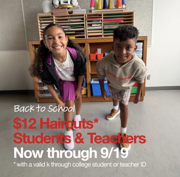 JCPenney Salon: $12 Haircut for Students & Teachers!