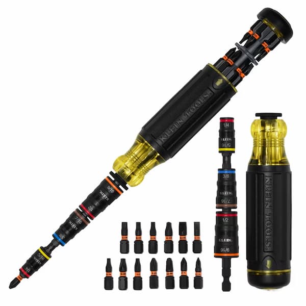 Klein Tools 20-in-1 Impact Driver Set with Screwdriver Bits and Flip Sockets deal
