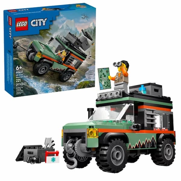 LEGO City Off-Road 4x4 Mountain Truck Set deal
