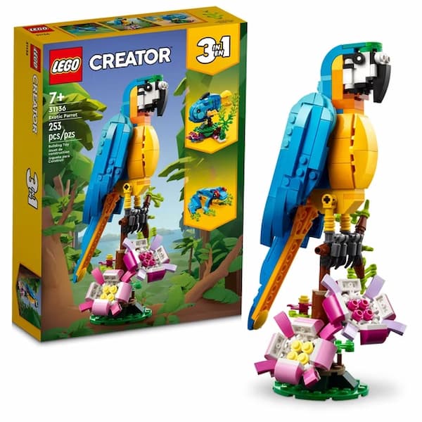 LEGO Creator 3-in-1 Exotic Parrot Set deal
