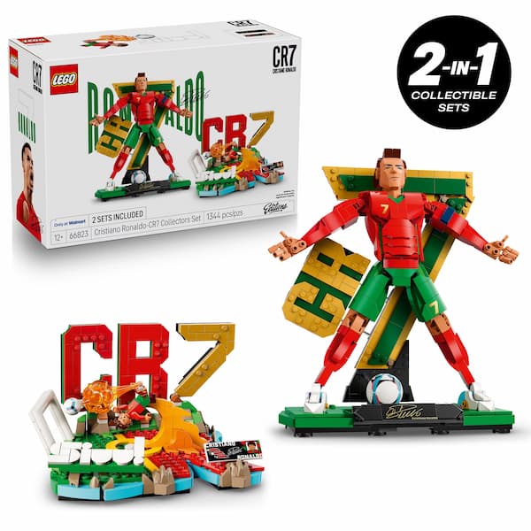 LEGO Editions Cristiano Ronaldo - Collector's Set Co-Pack 