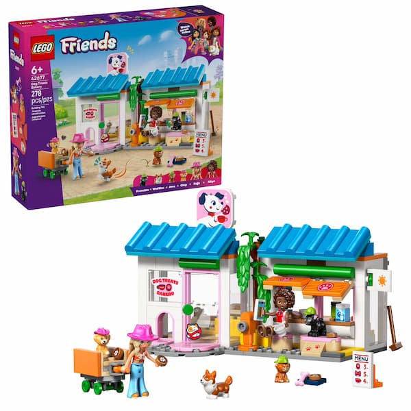 LEGO Friends Dog Treats Bakery Building Toy