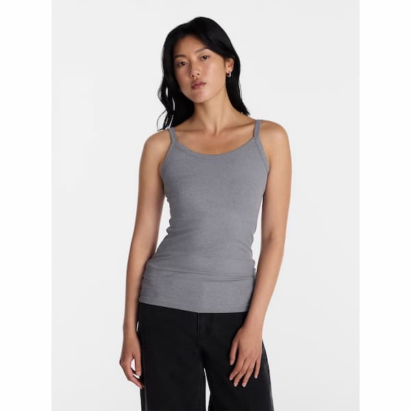No Boundaries Ribbed Cami Top