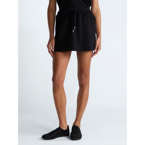 Scoop Women's and Women's Plus Scubaknit Double Waistband Skort