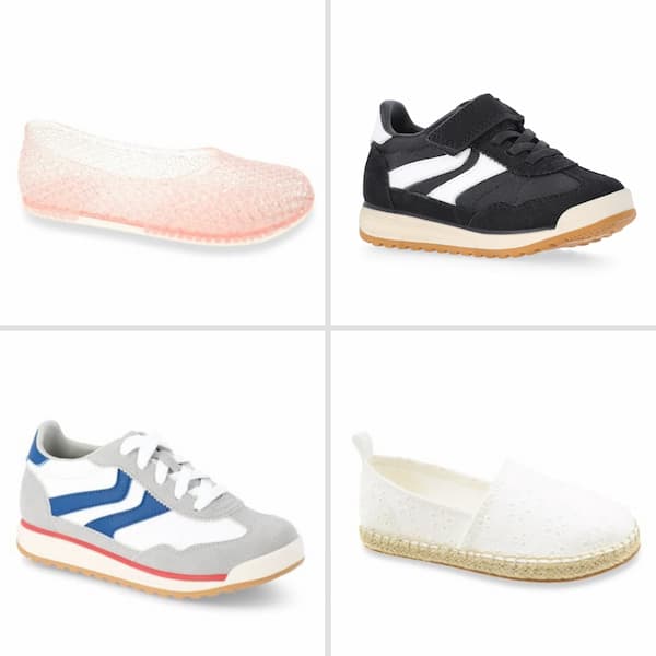Toddlers’ and Kids’ Shoes at Walmart: Jelly Ballet Flats only $7.66, plus more!