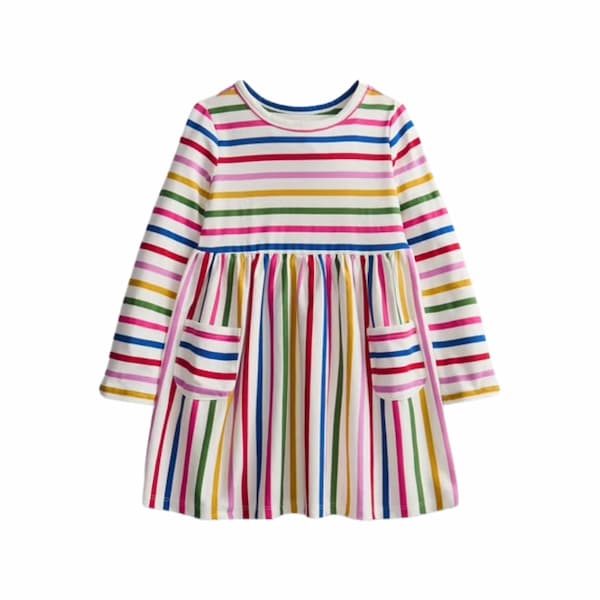 Wonder Nation Girls' Play Dress with Long Sleeves deal