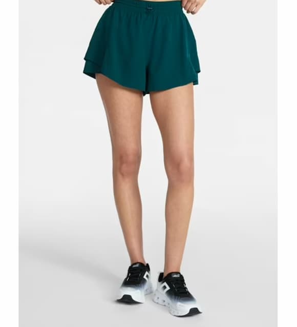 Avia Women's and Women's Plus Flounce Running Shorts
