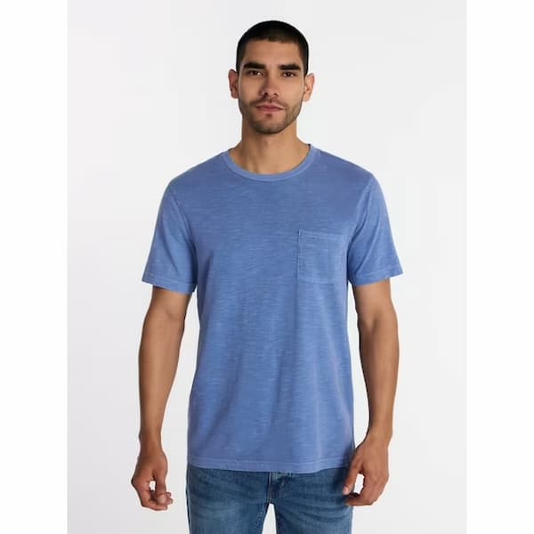 George Men's and Big Men's Slub Pocket Tee deal