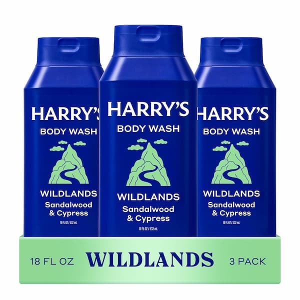 Harry's Men's Body Wash - Wildlands - 18 fl oz (3 Pack)
