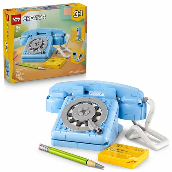 LEGO Creator 3 in 1 Retro Telephone Building Toy deal