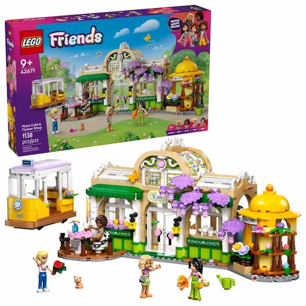 LEGO Friends Plant Café & Flower Shop Pretend Play deal