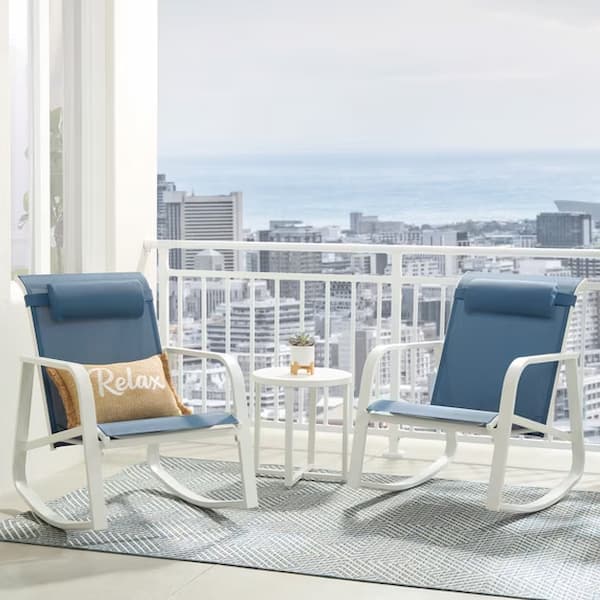 Mainstays Dashwood Steel 3-Piece Rocker Outdoor Chat Set deal
