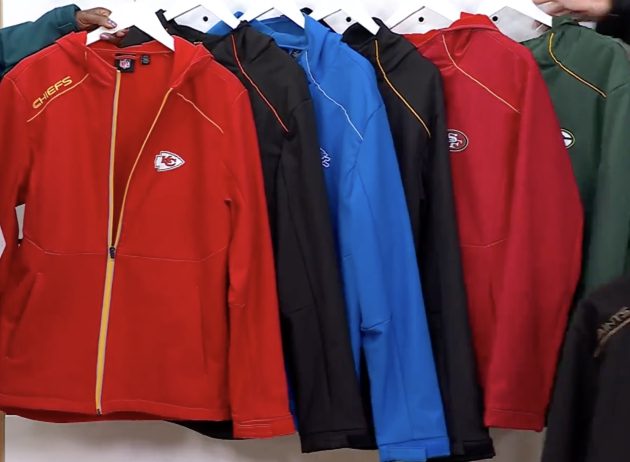 NFL Officially Licensed Soft Shell Jacket with Hood only $34.99 (Reg. $109!)