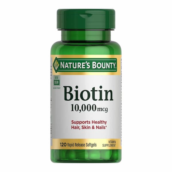 Nature's Bounty Biotin Hair Skin and Nails Vitamins deal