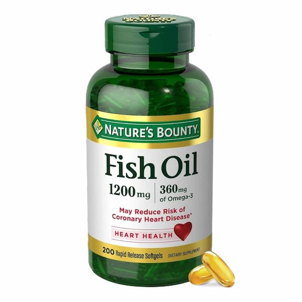 Nature's Bounty Fish Oil Omega 3 Supplement deal