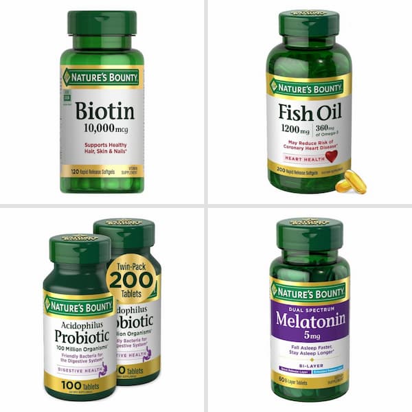 Nature's Bounty supplement deals