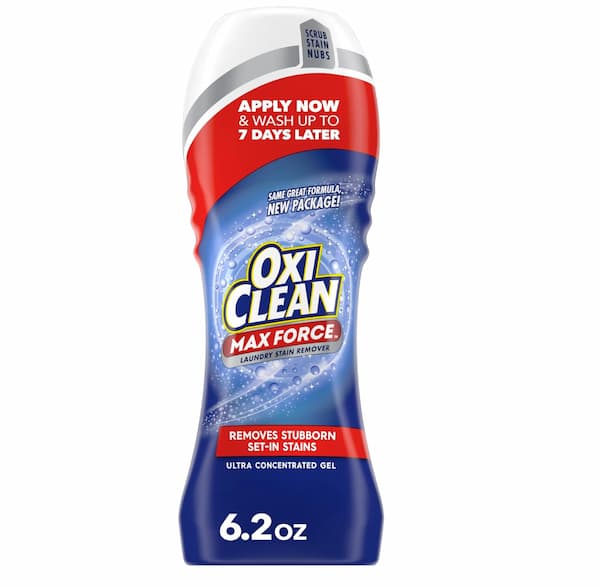 OxiClean Max Force Laundry Stain Remover Gel only $2 shipped!