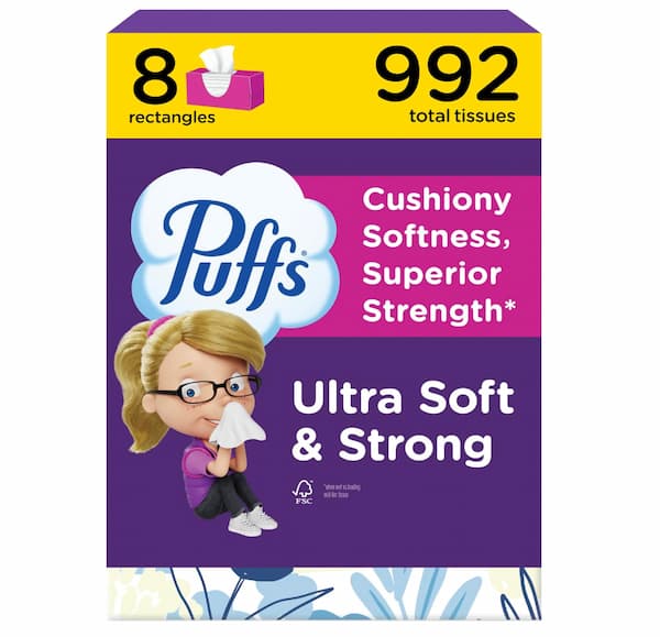 Puffs Facial Tissue Ultra Soft