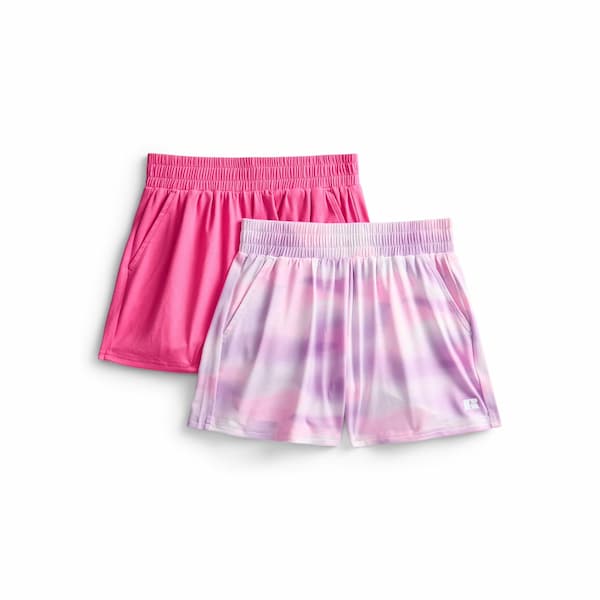 Russell Athletic Girls Performance Shorts, 2-Pack