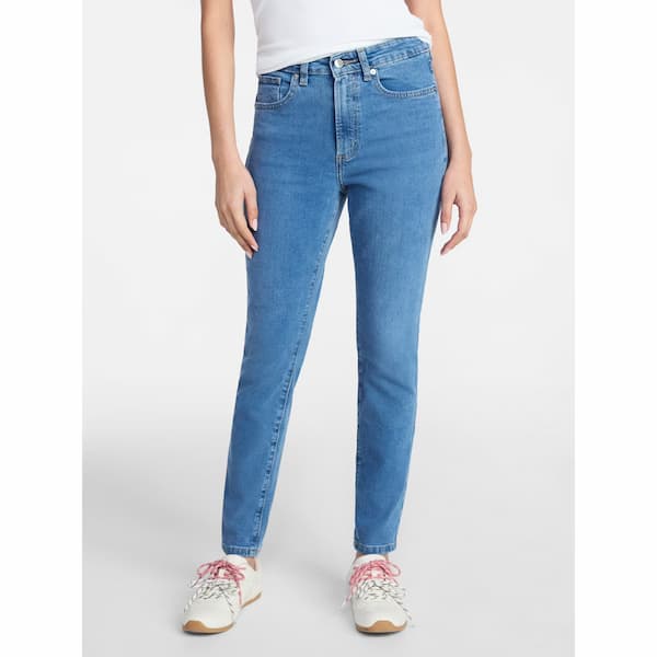 Time and Tru Women's High Rise Skinny Jeans