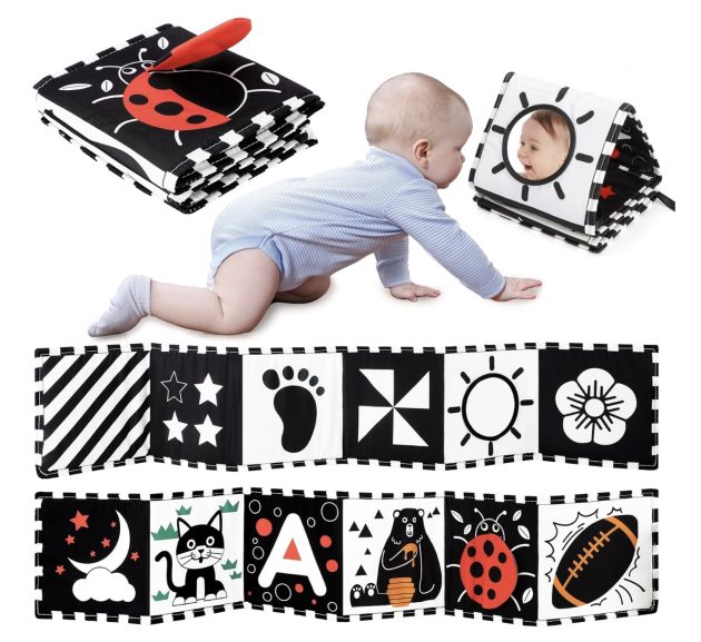 Tummy Time High Contrast Baby Toy only $5.93!