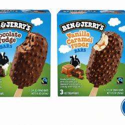Ben and Jerry Ice Cream Bars