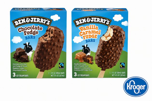 *HOT* Ben and Jerry’s Ice Cream Bars only $0.99 at Kroger this week!