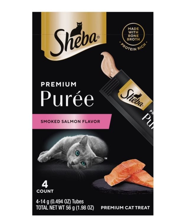 FREE Sheba Premium Purees Cat Food at Walmart!