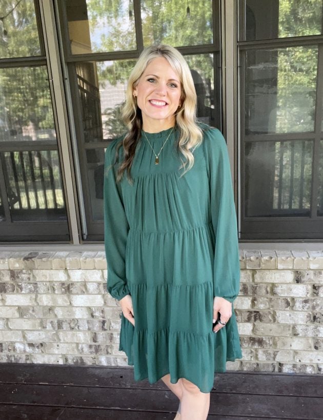 Women’s Fall Long Sleeved Baby Doll Dress only $18.90!