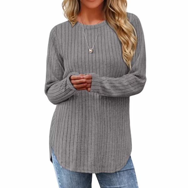 Fantaslook Long-Sleeve Dressy Crew Neck Pullover deal