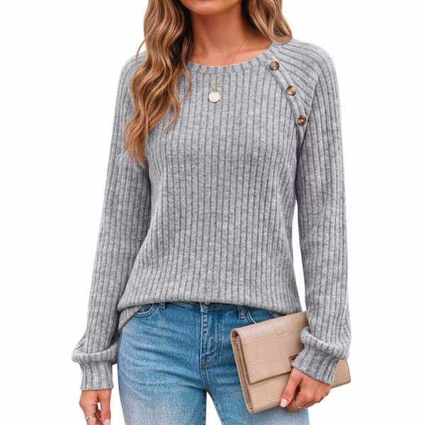 Fantaslook Women's Long-Sleeve Casual Tunic Top deal