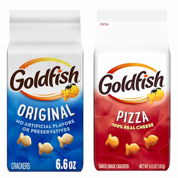 THREE Goldfish Crackers 6.6oz Bags for $4.58 shipped, plus more!