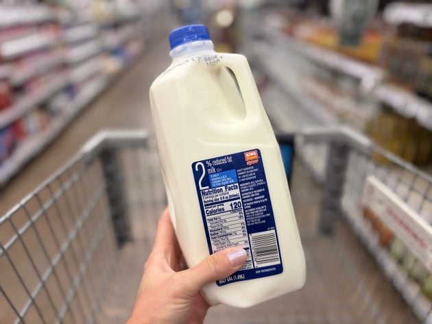 Kroger Milk 1:2 gal