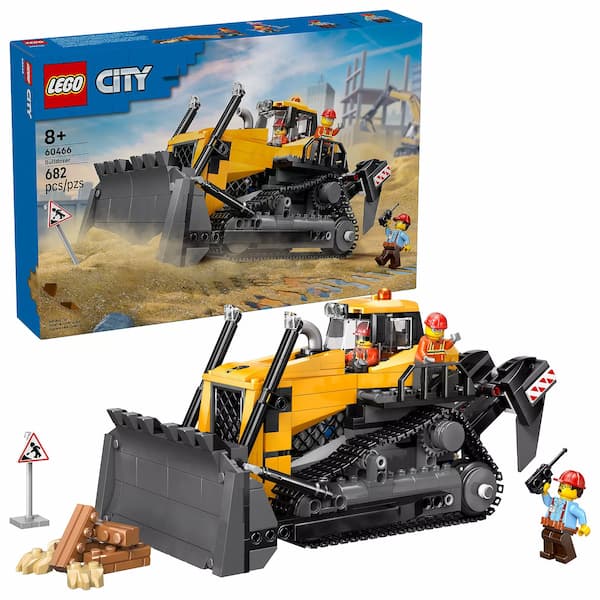 LEGO City Bulldozer Construction Site 60466 Building Kit