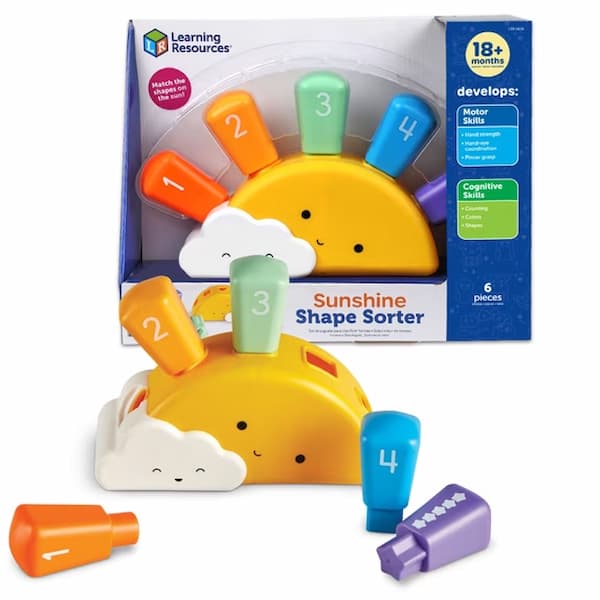 Learning Resources Sunshine Shape Sorter deal
