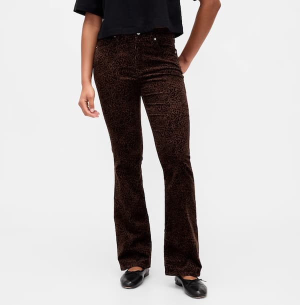 Mid Rise Universal Baby Boot Corduroy Pants