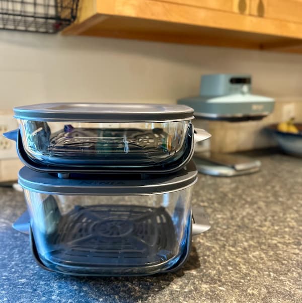Ninja Crispi Pro with two glass containers