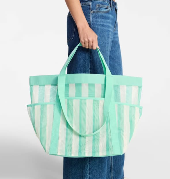No Boundaries Women’s Mesh Tote Bag as low as $3.83, plus more!