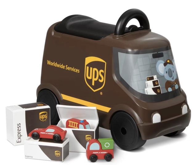 Radio Flyer UPS Delivery Truck Ride-On only $24.99, plus more!