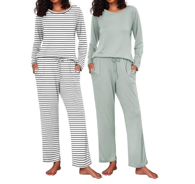 Women’s 2-Pack Pajama Sets only $19.99 shipped!