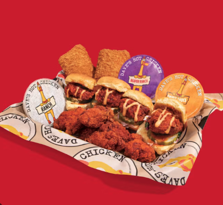 Get FREE Sliders at Dave’s Hot Chicken on October 13th!