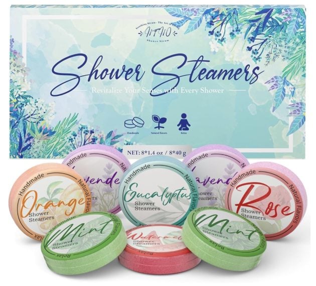 Shower Steamers Aromatherapy, 8 Pack only $3.99 shipped!