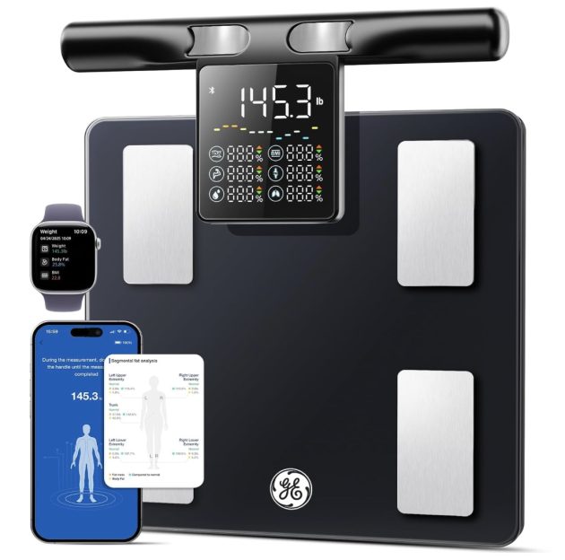 GE Smart Scale for Body Fat with BMI Muscle Mass only $59.79 shipped (Reg. $120!)