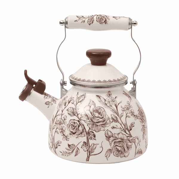 The Pioneer Woman Agatha 2.0-Quart Whistling Tea Kettle