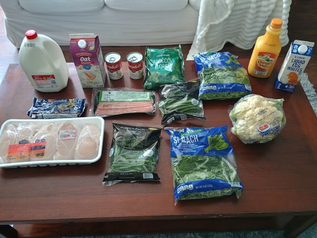 Brigette’s $71 Grocery Shopping Trip and Weekly Menu Plan for 4!