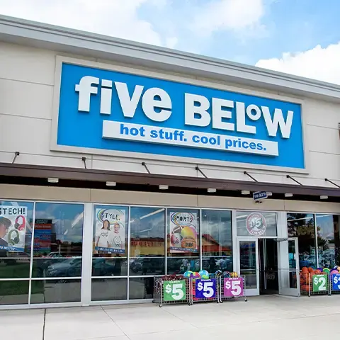 Get 10% off at Five Below!