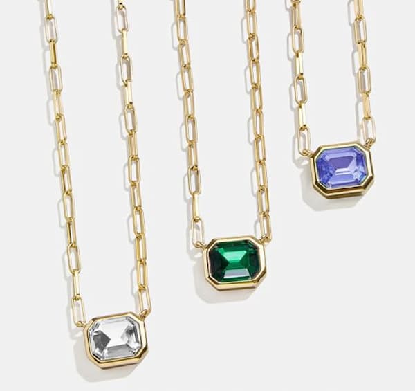 BaubleBar Blythe Birthstone Pendant Necklace only $15 shipped (Reg. $40)! {Prime Day Deal}