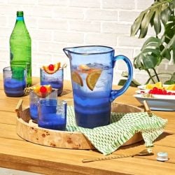 Beautiful by Drew Barrymore 2.3-Gal Acrylic Colorblock Pitcher