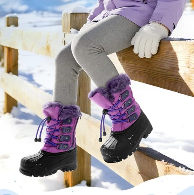 Girl’s Waterproof Winter Boots only $23.39!
